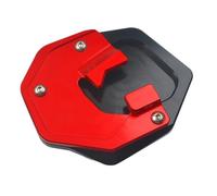 Plaque D'agrandissement De Béquille CNC Pour Moto, Pour YAMAHA TENERE 700 Rally XTZ700 Tenere XTZ690 T7 2019 2020 2021 2022 2023, Agrandisseur De Béquille Latérale(Rouge)