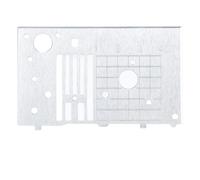 Plaque d'aiguille à point droit Cheotime, carton d'aiguille de remplacement de la machine à coudre en acier pour LB5000 Elite PE545 CE1100PRW CE4400 CE5500 SE9180 SE9150