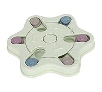 Plaque d'alimentation Lente, Jouet Interactif pour Animaux de Compagnie Distributeur de Nourriture Jouet Puzzle Feeder Jouet pour Chien Puzzle (Étoile)