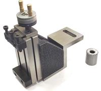 Plaque d'angle en fonte de type Z pour monter une mini glissière de fraisage verticale pour une opération de fraisage instantanée sur la machine de tour