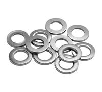 Plaque d'appui M16 large, M16 x 30 mm, 11 pièces, Plaque d'insertion en acier inoxydable A2 V2A 304, Plaque de carrosserie, Vites, Matrices, Poignée filetée, Plaque métallique