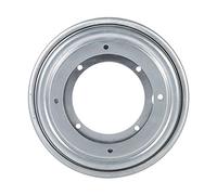 Plaque d'appui Ronde pour Plateau tournant Lazy Susan, Base de Plaque pivotante pour Table rotative, Rangement de Cuisine, Plateau de Service, étagères d'angle, Support à Livres (Argent/5,5 Pouces)