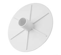 Plaque d'aspiration pour skimmer de 20,3 cm, convient pour Pentair, S15, S20, couvercle de rechange en plastique pour piscine, blanc