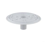 Plaque d'aspiration pour skimmer de piscine Swimline pour HYDROTOOLS 8929, compatible avec les modèles série 8939/8940, adaptateur en métal pour tuyaux de 3,8 cm et 3,8 cm, diamètre de 17,5 cm