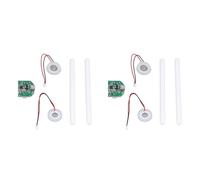 Plaque D'atomisation, Double Interrupteur de Pulvérisation, Module D'atomisation, 740 Trous, Atomiseur Microporeux de 5 μm pour Humidificateur USB 5V, 2 Pièces
