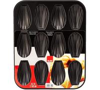 Plaque De 12 Madeleines Acier Noir 25 9 X 20 9 X 1 4 Cm