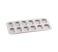 Plaque 12 Madeleines - Fer Blanc - 395 X 200 X 17 Mm