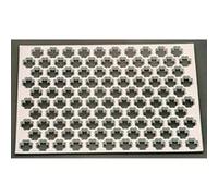 Plaque de 60 découpoirs trefles 4 teuilles professionnel à 45 mm de diamètre G