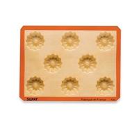 Plaque De 8 Empreintes Mini-Cakes Striés Silpat