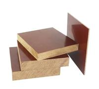 Plaque de bakélite phénolique, panneau lamellé-collé, plaque de tissu électrique en bois, papier laminé à la résine, épaisseur 2 mm à 50 mm(4x100x200mm 1Pcs)