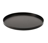 Plaque de base brasero - ESSCHERT DESIGN - Acier noir - Diamètre 59,5 cm - Protection cendres - Ronde