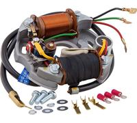 Plaque de base d'allumage SIP Spareparts pour Vespa 50, N, L, R 1°, Special V5A2, V5B1 1°, 6V 15W