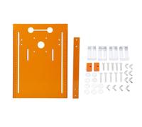 Plaque de base de machine de découpe 28 x 38 cm, plaque de guidage pour machine de découpage portative sans poinçon, planche de presse pour scie en plastique d'ingénierie robuste