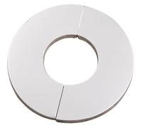 Plaque de base de robinet, bride murale fendue, plaque de rosace ronde, couvercle décoratif for robinet, for couvrir et bloquer les trous de tuyauterie(65x28mm)