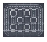Plaque de Base de rue de route de ville, courbe droite de Crossroad, blocs de construction de jonction en T, plaque de Base 32x32, Compatible avec toutes les marques de ville 800 briques pour filles