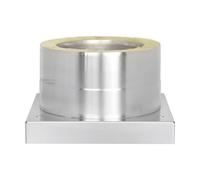 Plaque de base obturée - double paroi - TEC-DW-DESIGN 150mm
