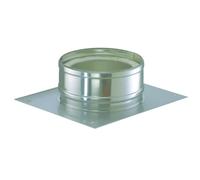 Plaque de base pour arc avec pied d'appui - Schiedel ICS 150 mm