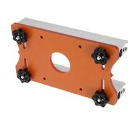 Plaque de Base pour Défonceuse en Aluminium Orange Surface Plate | Vibrations, Finition Précise et Qualité Supérieure, pour Travail du Bois et Bricolage