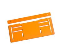 Plaque de base pour machine de découpe avec marquage de mesure et verrouillage sécurisé pour scie circulaire Rails de guidage inférieurs Base de travail du bois