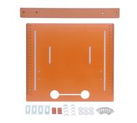 Plaque de base pour machine de découpe, robuste, durable, résistante à l'usure, surface lisse, plaque rotative multifonctionnelle, conception universelle, travail du bois