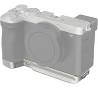 Plaque de Base pour Sony A7C II/A7CR,Plaque de Montage Inférieure (Argent) avec Plaque à Dégagement Rapide Intégrée pour Arca,Prise QD,Sangle Slot,Trou Fileté 1/4""-20-4439