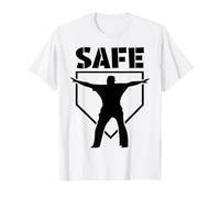 Plaque de Baseball Safe at Home - Bouclier d'appel d'arbitre T-Shirt