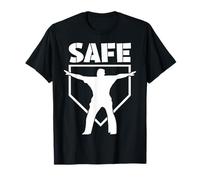 Plaque de Baseball Safe at Home - Bouclier d'appel d'arbitre T-Shirt