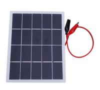 Plaque De Batterie De Panneau Laminé De Panneau Solaire De Bricolage De Silicium Polycristallin De 3w 5v 170x130mm (3w-Blanc)