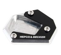 Plaque de béquille latérale argent/noir pour Honda CBR 650 R / E-Clutch (2024-)