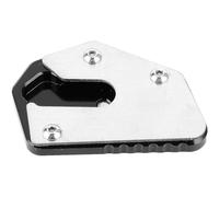 Plaque de béquille latérale de moto pour V-Strom 650 DL650 650XT en alliage d'aluminium résistant à l'usure - Corrosion - Pied stable anodisé pour élargir la zone de soutien - Installation facile