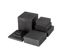 Plaque de bloc de graphite-épaisseur de 5mm à 50mm-tampon de feuille de carbone polyvalent for les Applications à haute température, 1 pièces(25x100x100mm)