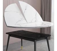 Plaque De Bois 180cm Pour La Cuisine La Salle À Manger, Remplacement De Table Rond Pliante, Dessus De Table À Manger Grand 100-180cm De Diamètre(160cm/62.9in)