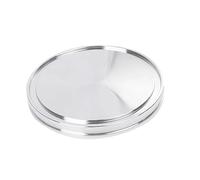 Plaque de bride aveugle sous vide ISO63/ISO80, couvercle vierge en acier inoxydable SS304 316L for systèmes sous vide(SUS 316L,ISO63)