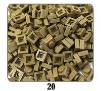 Plaque De Briques De Construction Moc Pour Enfant,500 Pièces/Lot,100g,1x1,Nuit,Bricolage,Pixel Art,Code Qr,Mosaïque,Jouets,52 Couleurs Compatibles #T