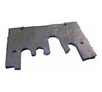 plaque de brûleur d'isolation thermique Wolf 1614063 pour NG-4E-29