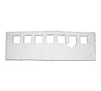 plaque de brûleur d'isolation thermique Wolf 1615048 pour NG-2-48