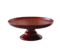 Plaque de céramique, Plat de service en bois 11 x 11 pouces