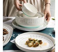 Plaque de céramique, Service de table en porcelaine Phnom Penh Design, lot de 40 pièces