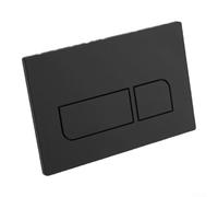 Plaque de chasse encastrée de rechange compatible avec panneau de réservoir d'eau Geberit ABS double bouton de chasse d'eau de salle de bain accessoire de réparation