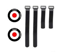 Plaque de cible d'entraînement de football TPE pour exercices solo ou d'équipe avec disques et sangles réglables sécurisées pour plusieurs sports (18 cm - 2 pièces)