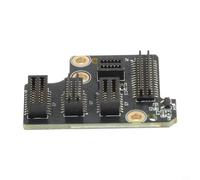 Plaque de circuit de rechange pour extrudeuse pour Bambu Lab P1P et P1S pour imprimante 3D, carte d'extension pour et interface d'extrudeuse en cas de connexion défectueuse ou lâche