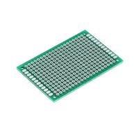 Plaque de Circuit de Soudage de Soudage Bricolage Universel - Plaque Prototype à Double Faces - 4 X 6 Cm avec une Excellente tonalité de Trou de 2,54 Mm pour les Prototypes de Circuits électroniques