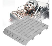 Plaque de Coffre arrière RC, Plaque de Coffre arrière en Acier Inoxydable Compatible avec Traxxas G63 AMG 6x6