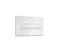 Plaque de commande blanche PL1 Double - ROCA A890195000