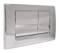 Plaque de commande Chromé pour CESAME Régiplast référence 172C. G