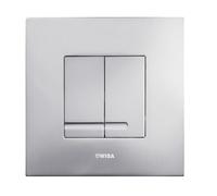 Plaque de Commande Delos Métal Wisa Chromé Mat Métal 8050414031