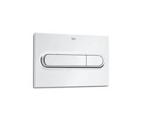 Roca Plaque de commande PL1 Dual One A890195001 à décharge Chromé