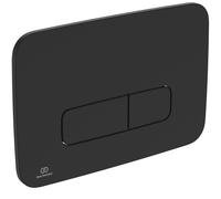 Plaque de commande double flux mécanique ProSys - Noir