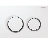 GEBERIT Plaque de déclenchement Omega 20 blanche pour bati Duofix - GEBERIT - 115.085.KJ.1