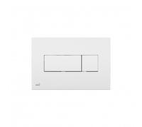 WC - Plaque de déclenchement, blanc 370 Alca